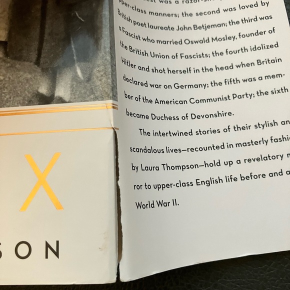 2/$30 The Six:The Lives of the Mitford Sisters Hardcover Book '15 Laura Thompson - Picture 7 of 7